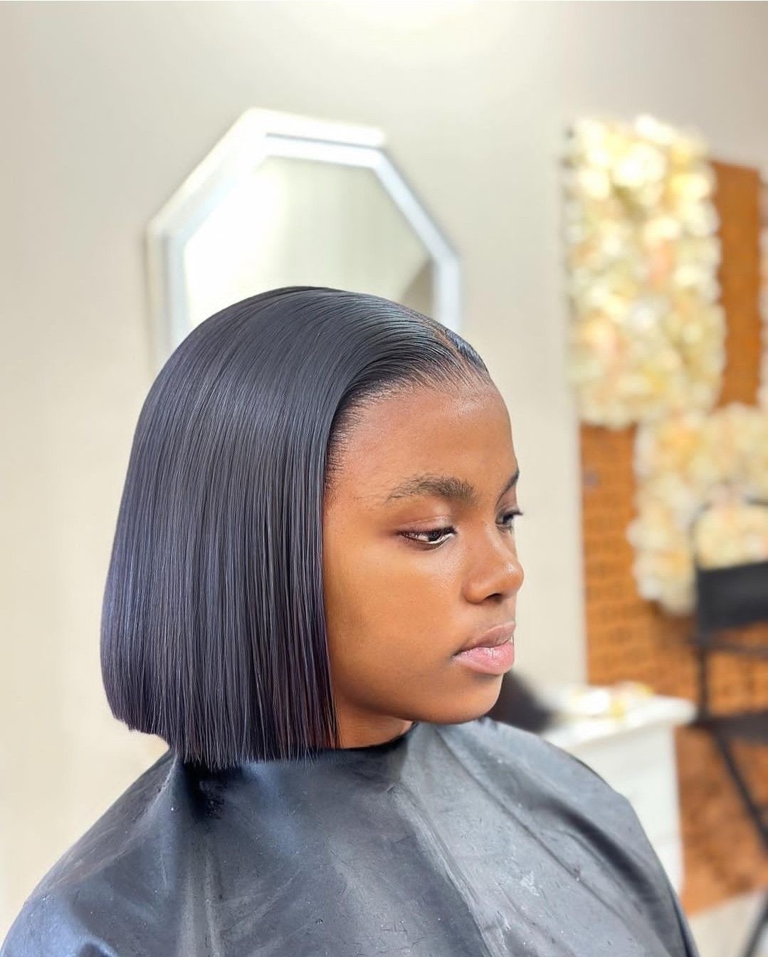 Baby thin Bonestraight wig